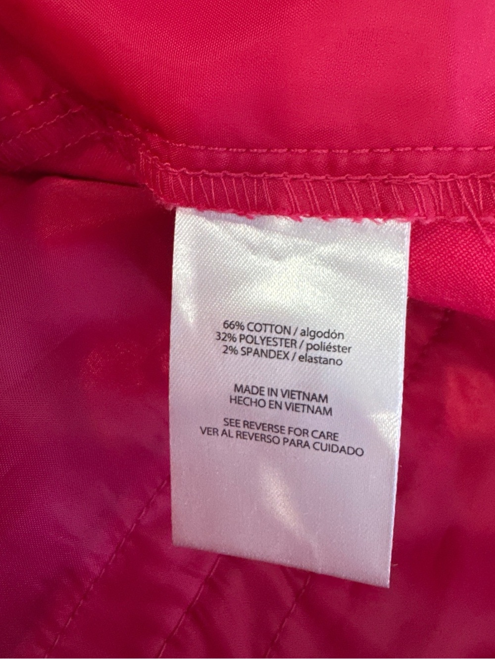 Isaac Mizrahi New York Hot Pink Scalloped Hem Tailored Shorts Size 14 - Picture 4 of 5